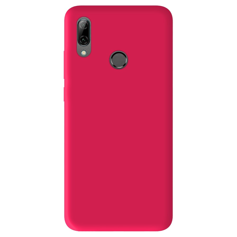 Coque silicone unie Mat Rose compatible Huawei Honor 10 Lite P Smart 2019