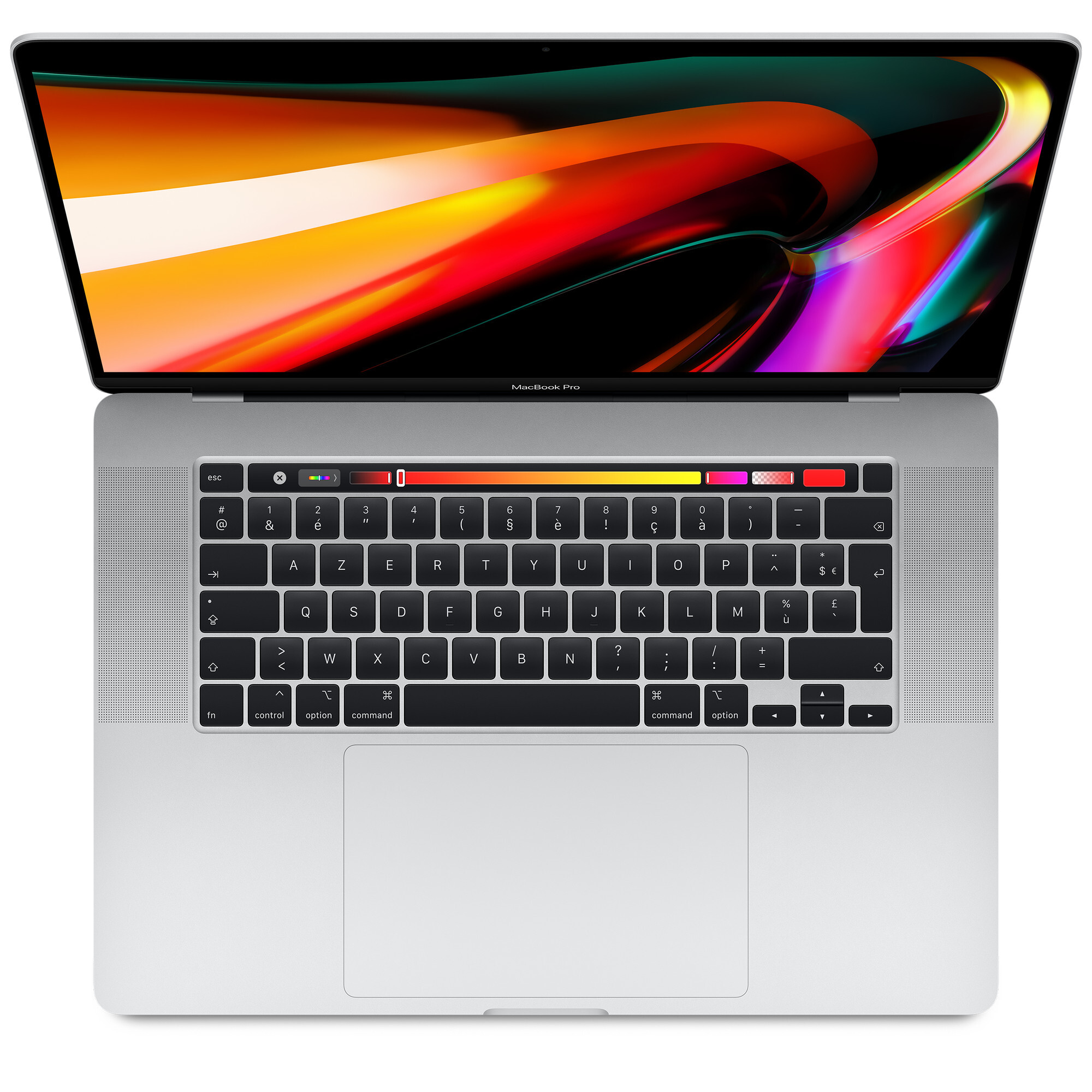 MacBook Pro Core i9 (2019) 16', 2.3 GHz 2 To 64 Go AMD Radeon Pro 5500M, Argent - QWERTY - Espagnol