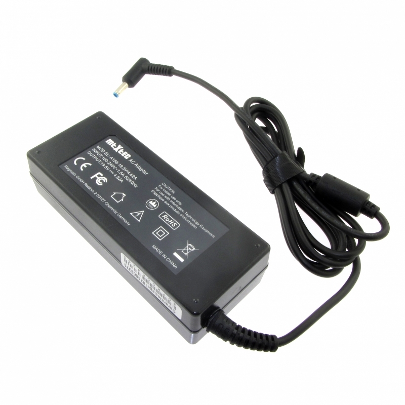 Charger (power supply) for HP PPP012D-S, 19.5V, 4.62A, plug 4.5 x 3.0 mm round