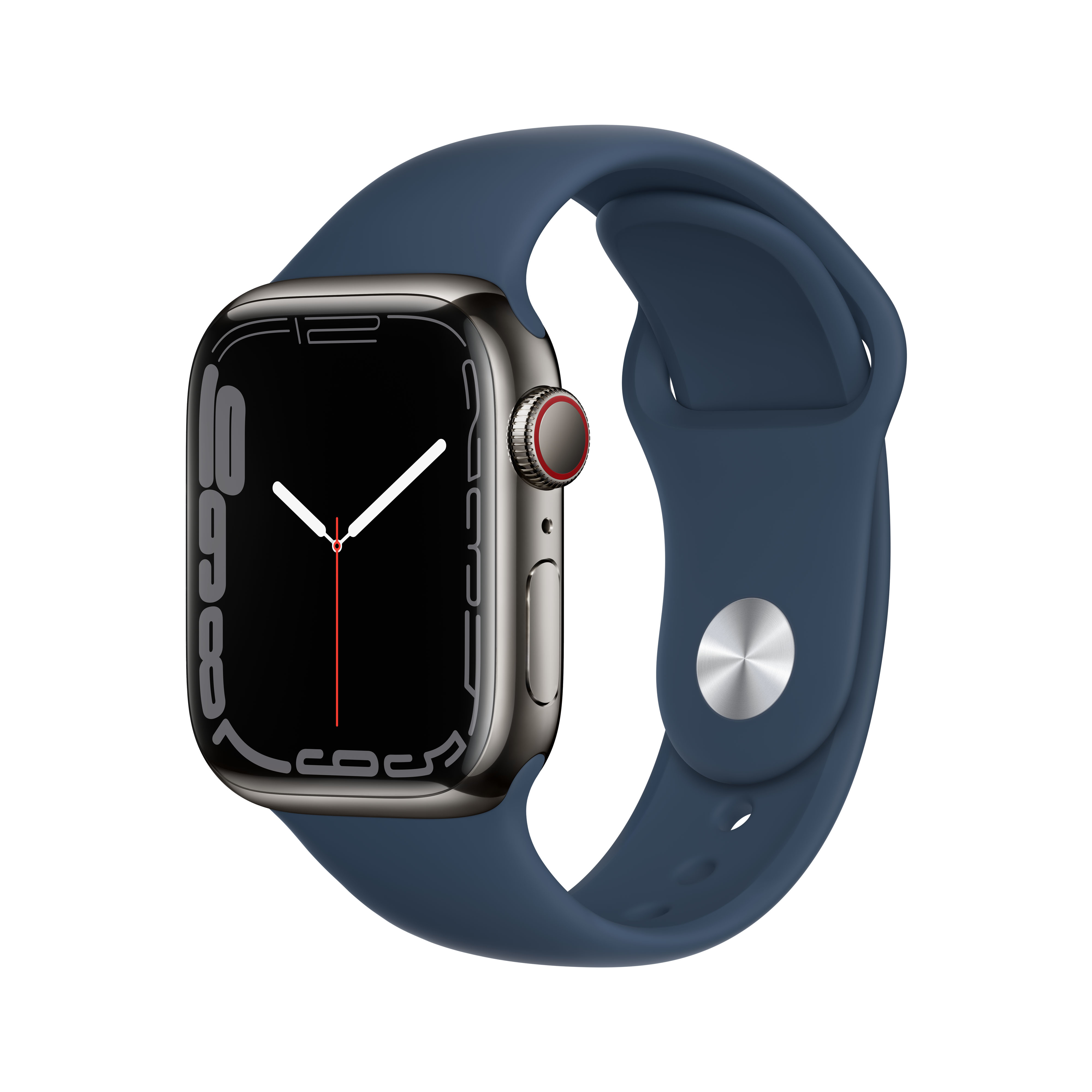 Apple Watch Series 7 OLED 41 mm Digital Pantalla táctil 4G Grafito Wifi GPS (satélite)