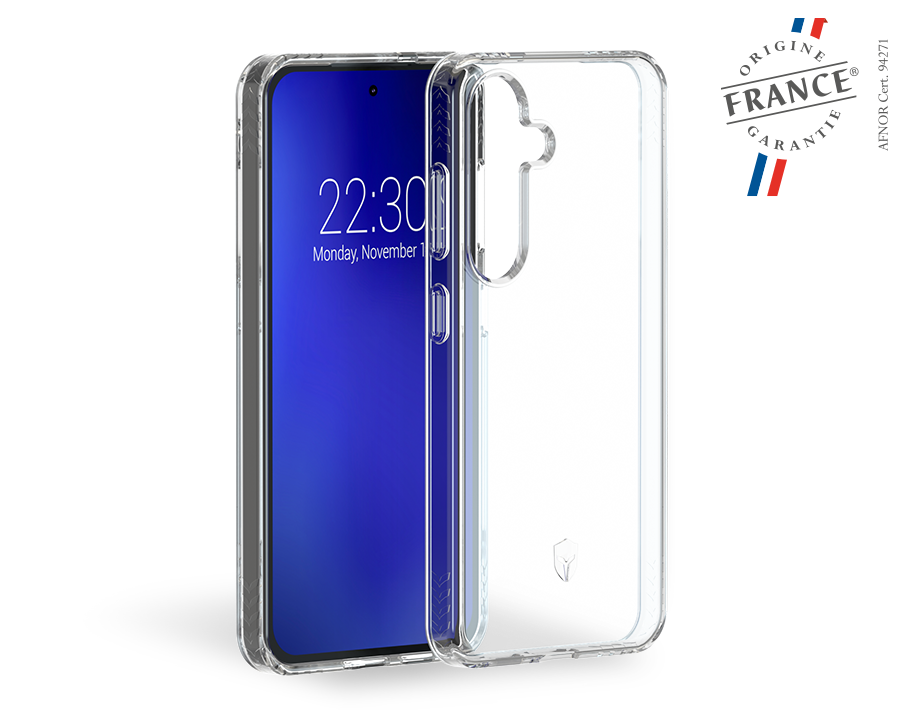 Coque Renforcée Samsung G S24 PULSE Origine France Garantie Garantie à vie Transparente - FR Force Case