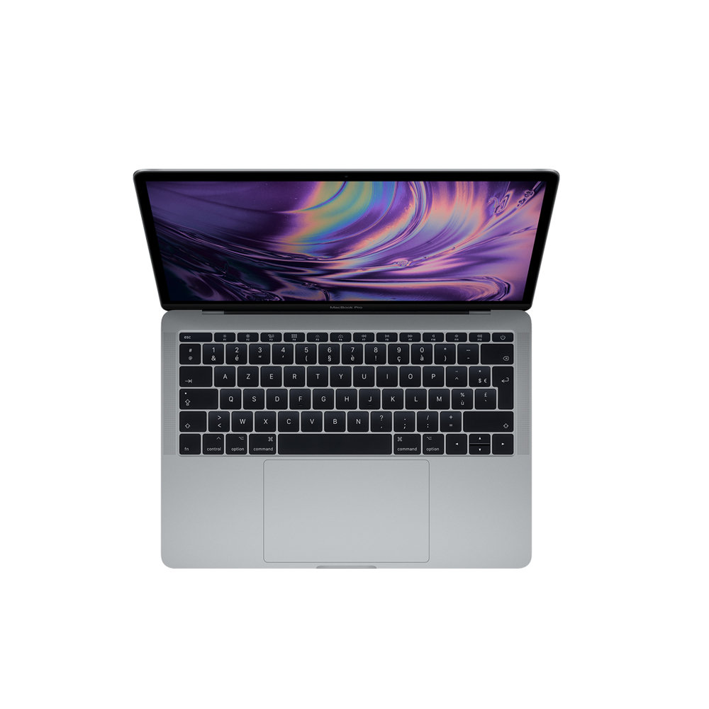 MacBook Pro Core i7 (2017) 13.3', 2.5 GHz 1 To 8 Go Intel Iris Plus Graphics 640, Gris sidéral - AZERTY