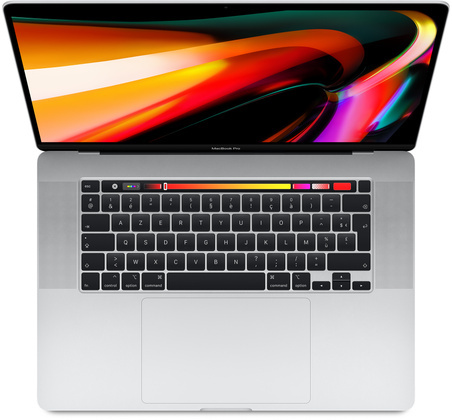 MacBook Pro Touch Bar 16'' 2019 Core i7 2.6 Ghz 16 GB 512 GB SSD Plata