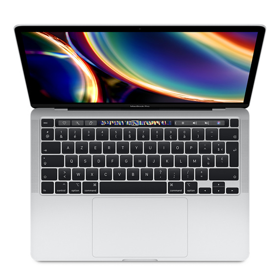 MacBook Pro Core i5 (2020) 13.3', 2 GHz 1 To 16 Go Intel Iris Plus Graphics, Argent - AZERTY
