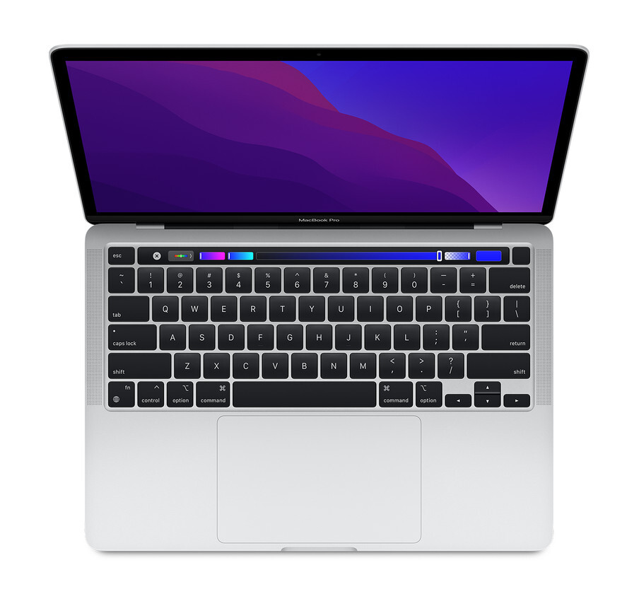 MacBook Pro M1 (2020) 13.3', 3.2 GHz 2 To 16 Go  Apple GPU 8, Argent - QWERTY - Espagnol