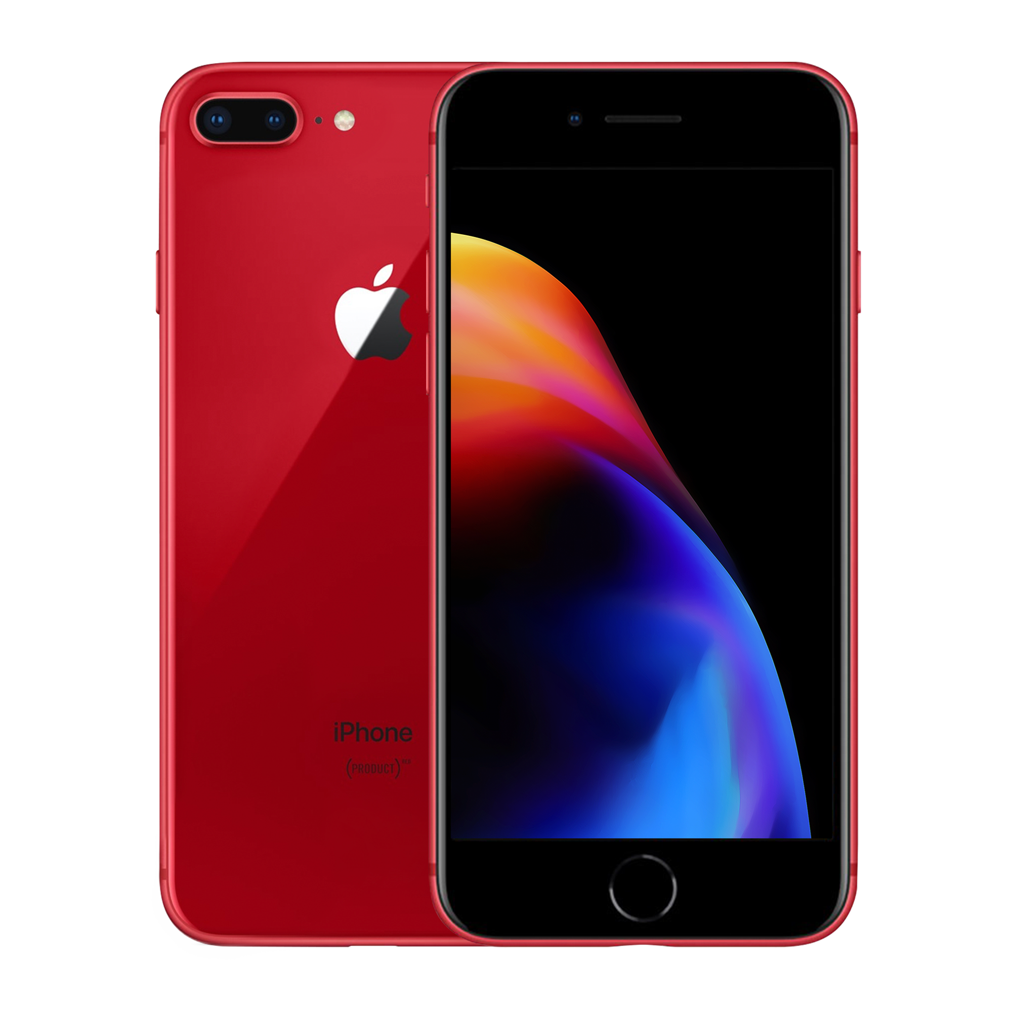 iPhone 8 Plus reconditionné 64 Go, Rouge SANS LOGO, débloqué