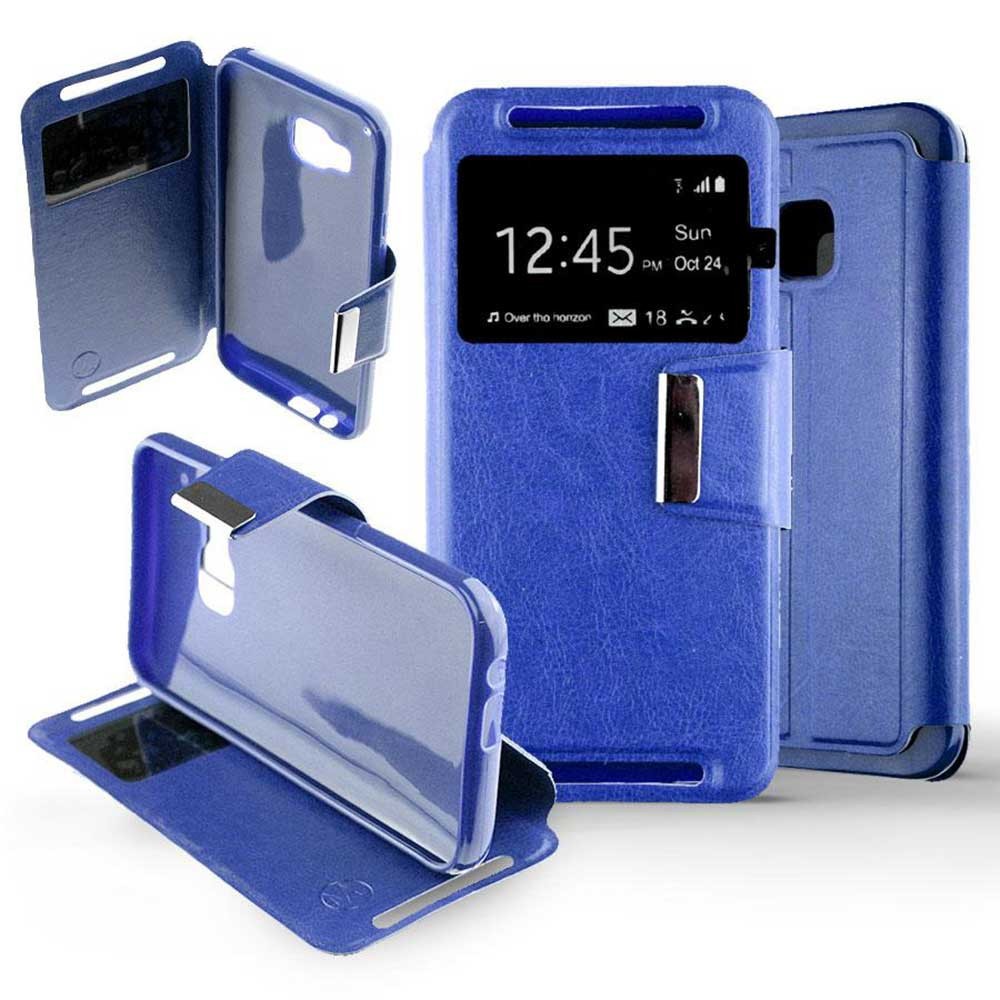 Etui Folio Bleu compatible HTC One M9