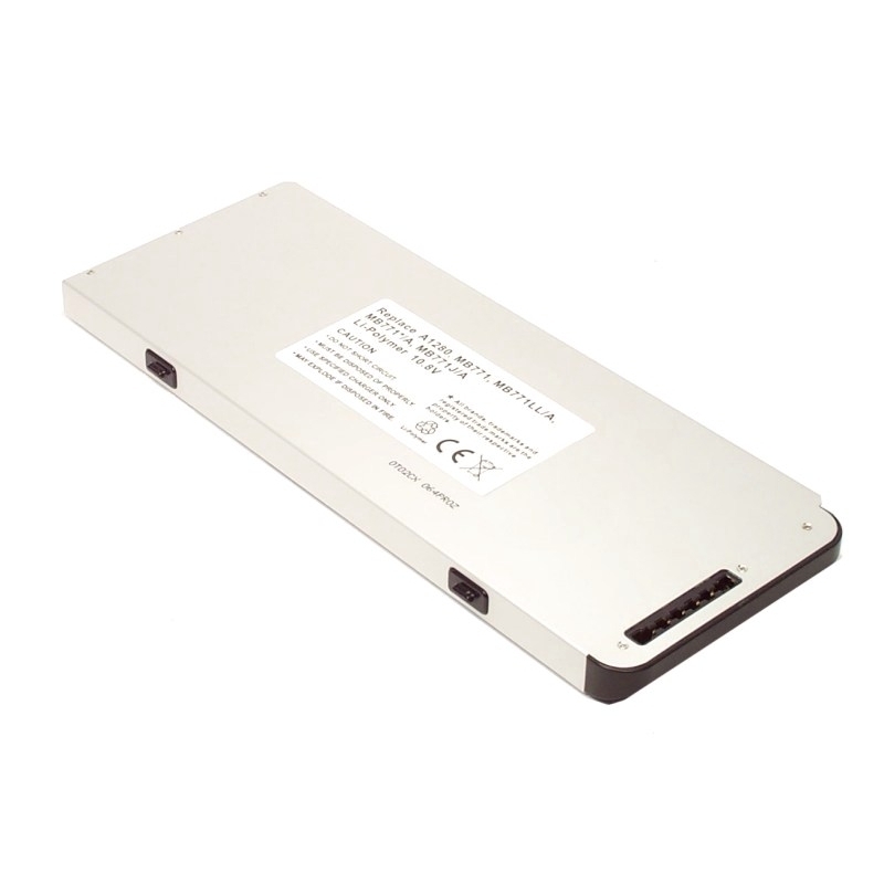 Battery LiIon, 10.8V, 4200mAh, silver for APPLE MacBook 13\'\' A1278