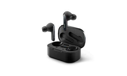 Écouteurs True Wireless Stereo (TWS) Ecouteurs Appels/Musique USB Type-C Bluetooth Noir