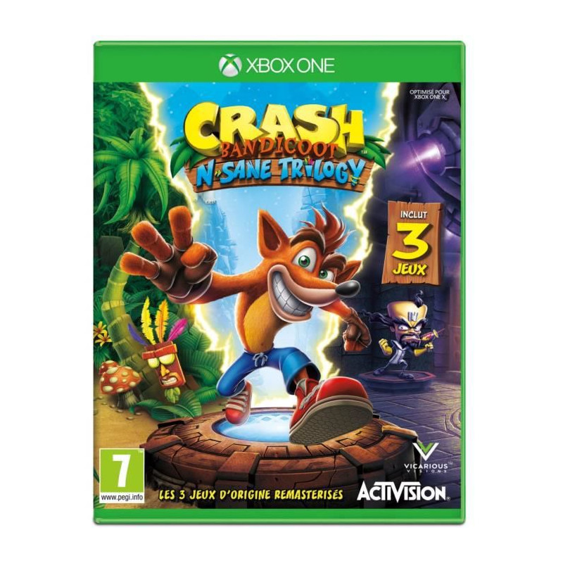 Xbox One - Crash Bandicoot: N. Sane Trilogy - FR (CN)