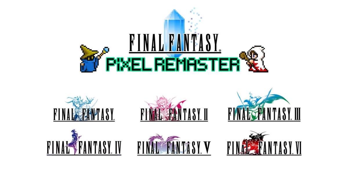 Final Fantasy I-VI Pixel Remaster Collection Nintendo SWITCH - Import Asie