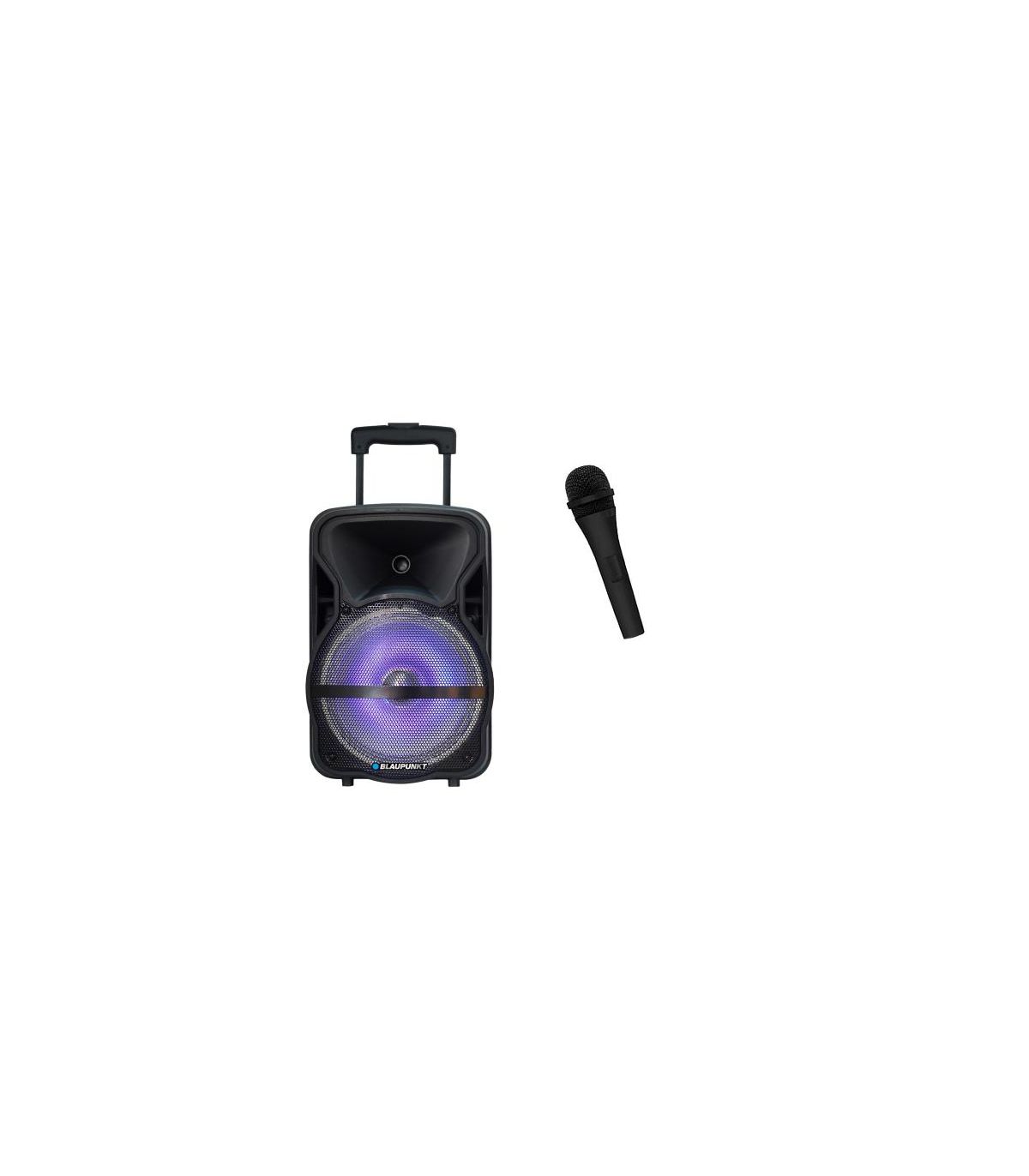 Enceinte karaoké trolley à LED - Blaupunkt - BLP3937-133 - Noir
