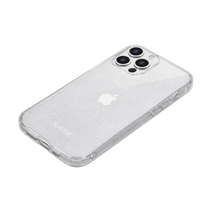 Coque hybride étincelante invisible pour iPhone Apple  12/12 Pro, Transparente