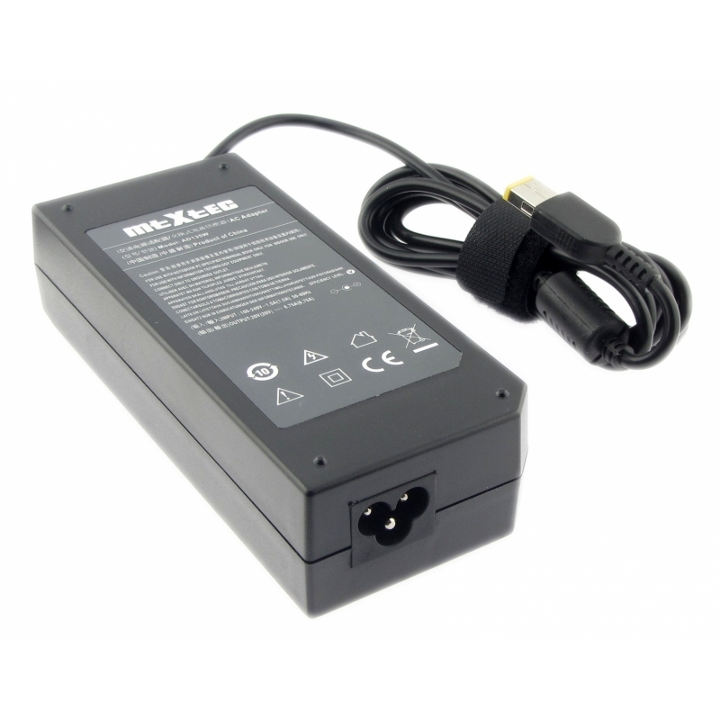 Charger (power supply), 20V, 6.75A for LENOVO IdeaPad Z710, 135W, plug 11 x 4 mm rectangular