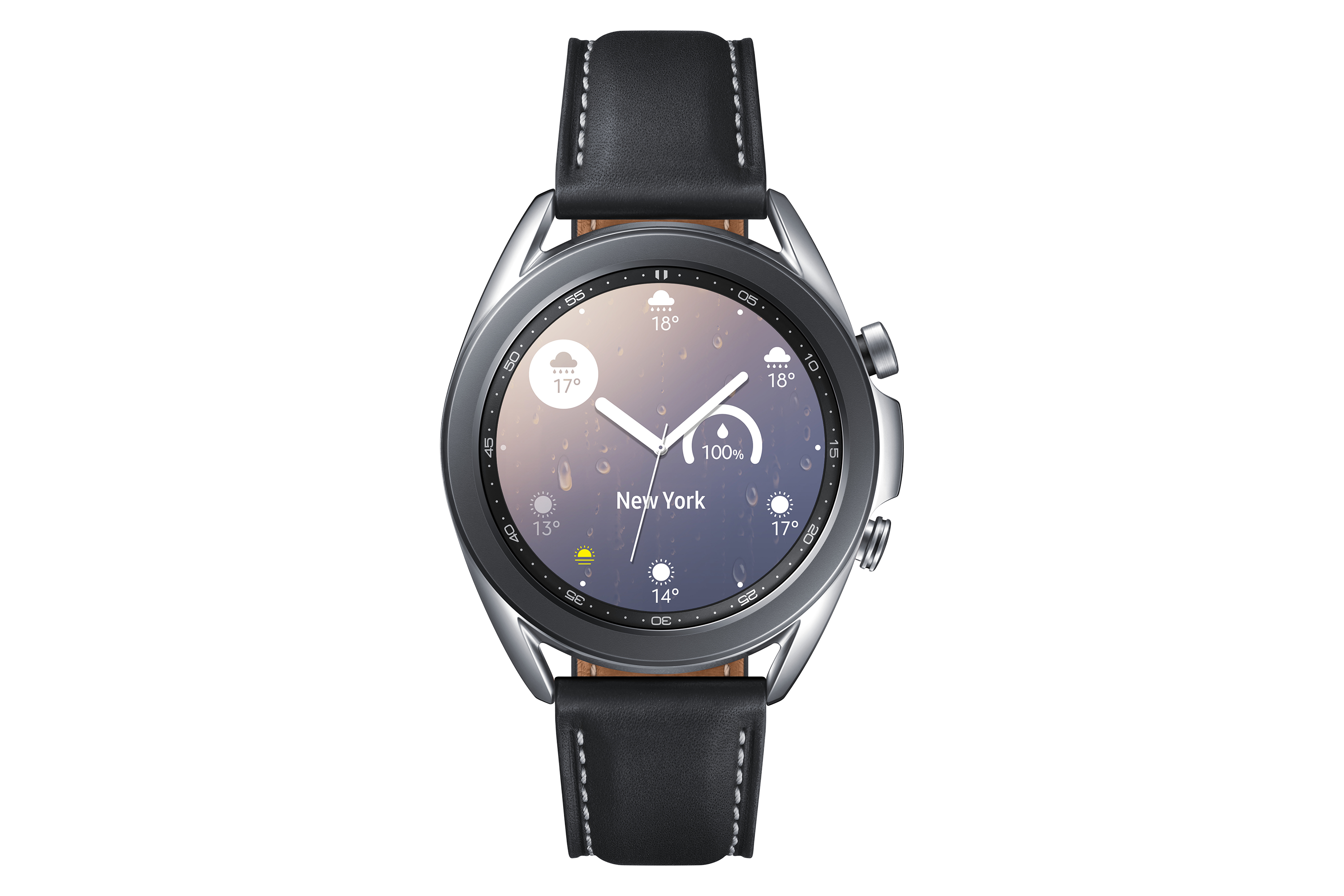 Samsung Galaxy Watch3 3,05 cm (1.2'') Super AMOLED 41 mm Argent GPS (satellite)