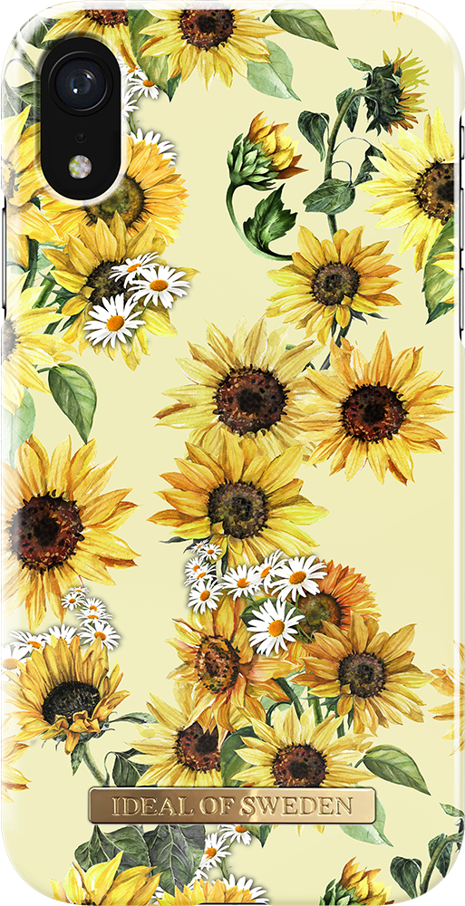 Coque Fashion Sunflower Lemonade pour iPhone XR Ideal Of Sweden