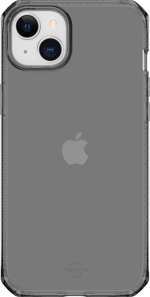 Coque Renforcée Apple iPhone 14 Plus Spectrum Clear Transparente Noire Itskins