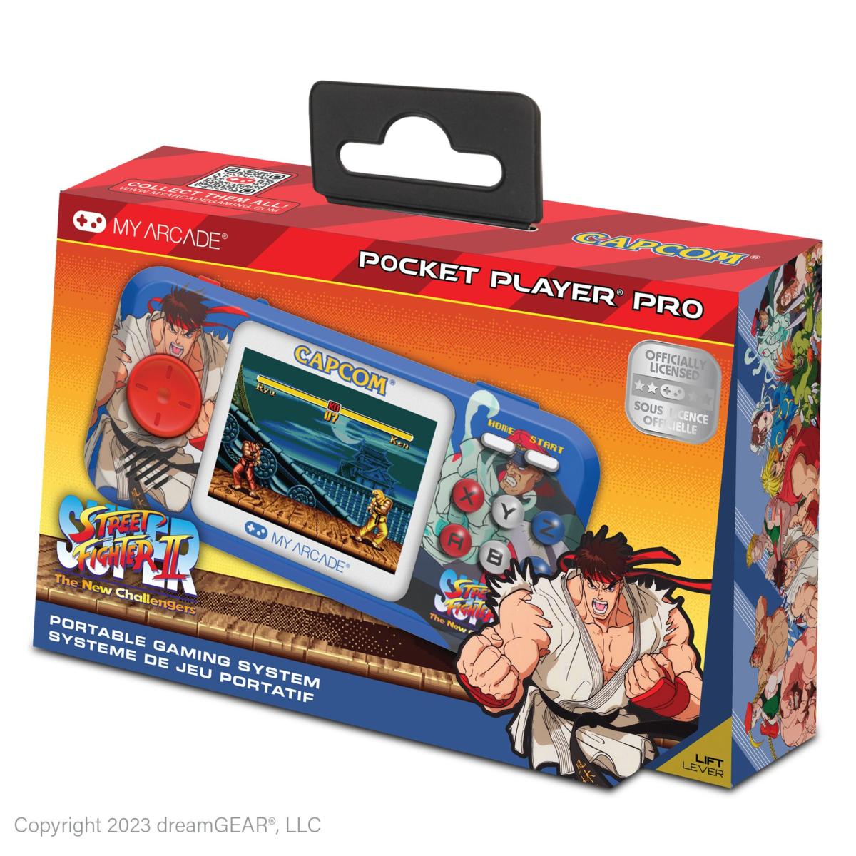 My Arcade - Pocket Player PRO Super Street Fighter II - Mini Console Portable Retro