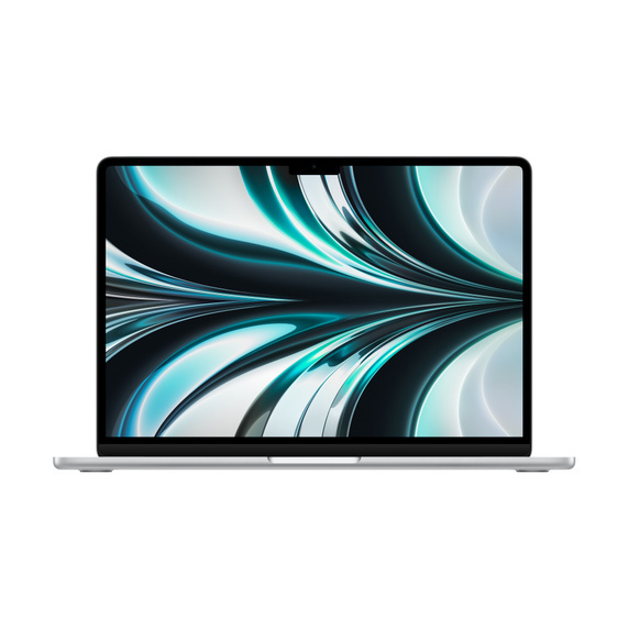 MacBook Air M2 (2022) 13.6', 3.5 GHz 256 Go 24 Go  Apple GPU 8, Argent - AZERTY