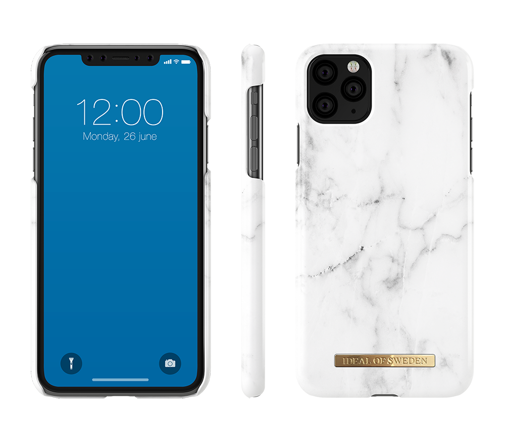 iPhone 11 Pro Max Fashion Case White Marble Ideal Of Sweden