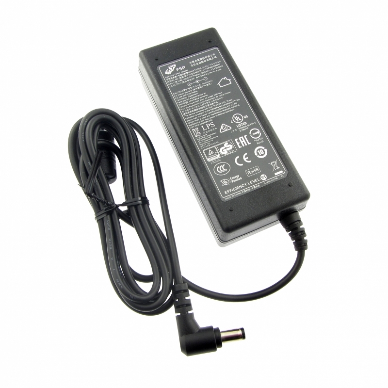 original charger (power supply) FSP065-RBBN3, 19V, 3.42A for MEDION Akoya E7424 MD60650, connector 5.5 x 2.5 mm round