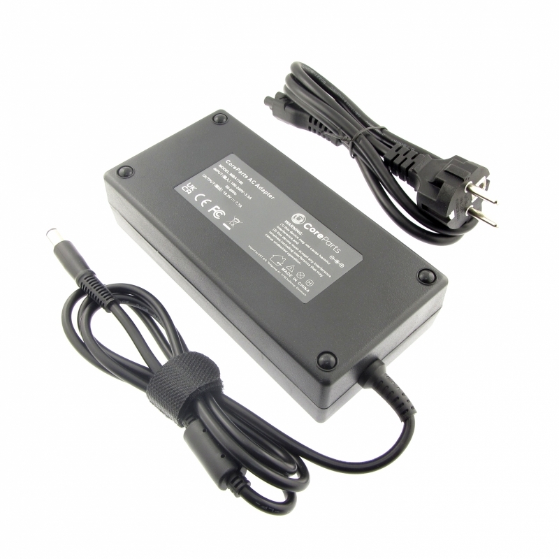 Charger (Power Supply), 19.5V, 6.7A for DELL XPS M1710, 130W, Connector 7.4 x 5.5 mm round