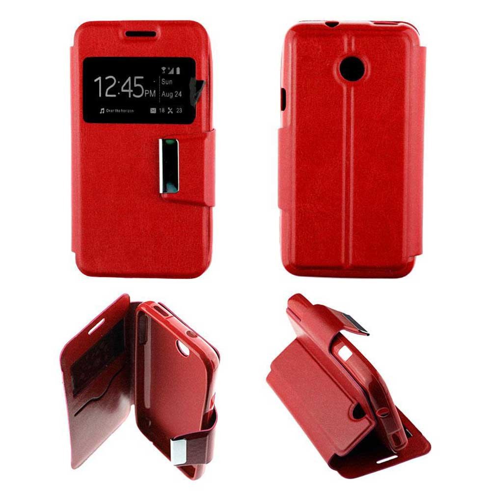 Etui Folio Rouge compatible Huawei Ascend Y330