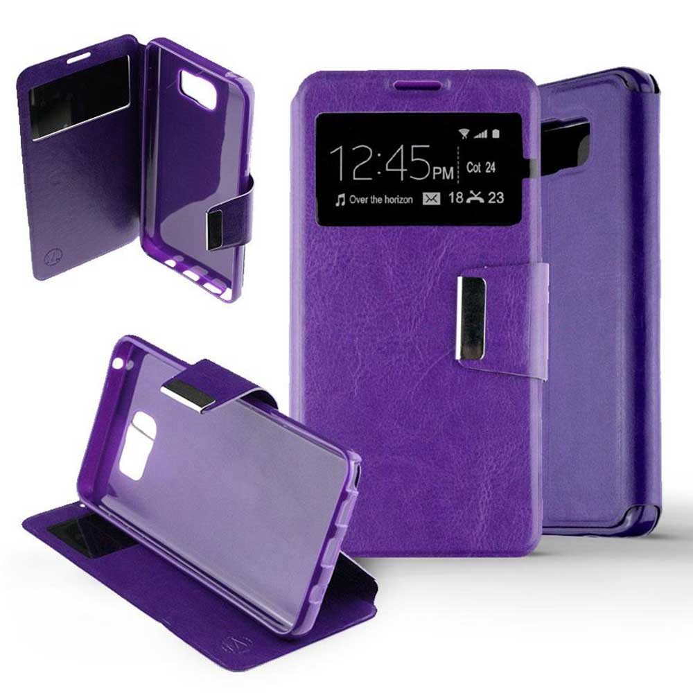 Etui Folio compatible Violet Samsung Galaxy Note 5