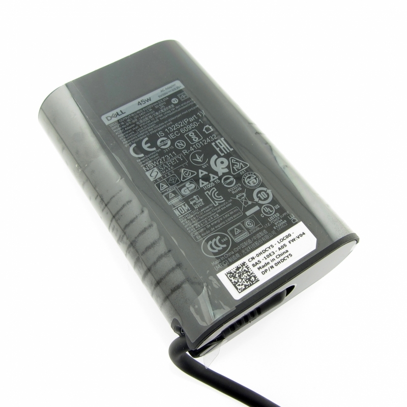original charger (power supply) for DELL T6V87, 20V, 2.25A, plug USB-C, 45W