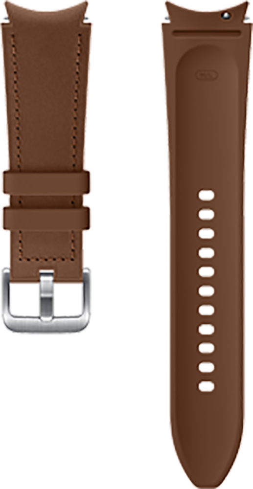 Bracelet Hybride en cuir pour G Watch 4 Classic 130mm, M/L Camel Samsung
