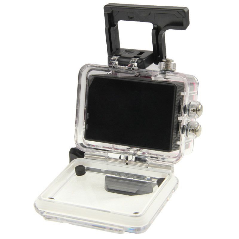 Camera Embarquée Sport LCD Caisson Étanche Waterproof 12Mp HD 1080P Rose 4 Go YONIS