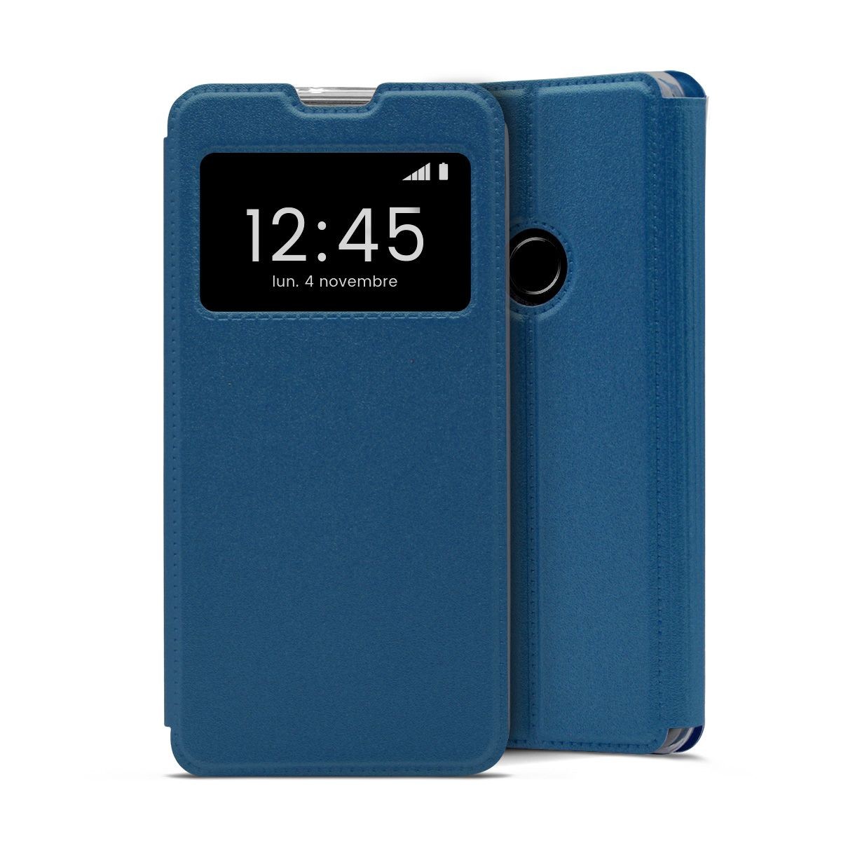 Etui Folio Bleu compatible Huawei Y5 2019