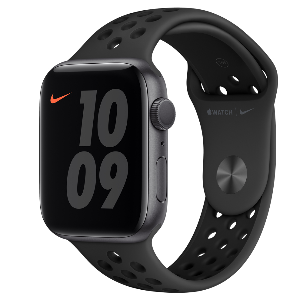 Apple Watch Series 6 Nike OLED 44 mm Digital 368 x 448 Pixeles Pantalla táctil 4G Gris Wifi GPS (satélite)
