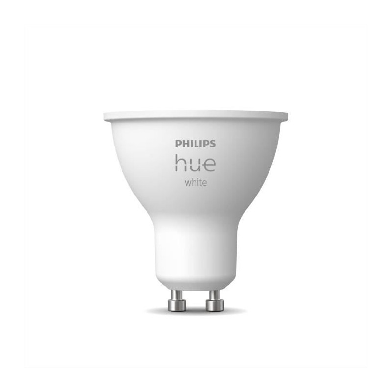 PHILIPS Hue White ampoule LED connectée GU10 - Compatible Bluetooth