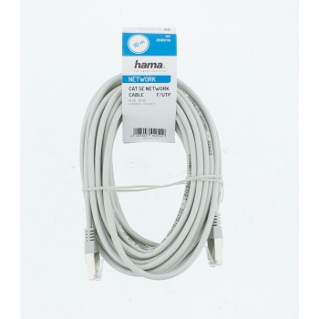 Hama 00200918 câble de réseau Gris 10 m Cat5e F/UTP (FTP)