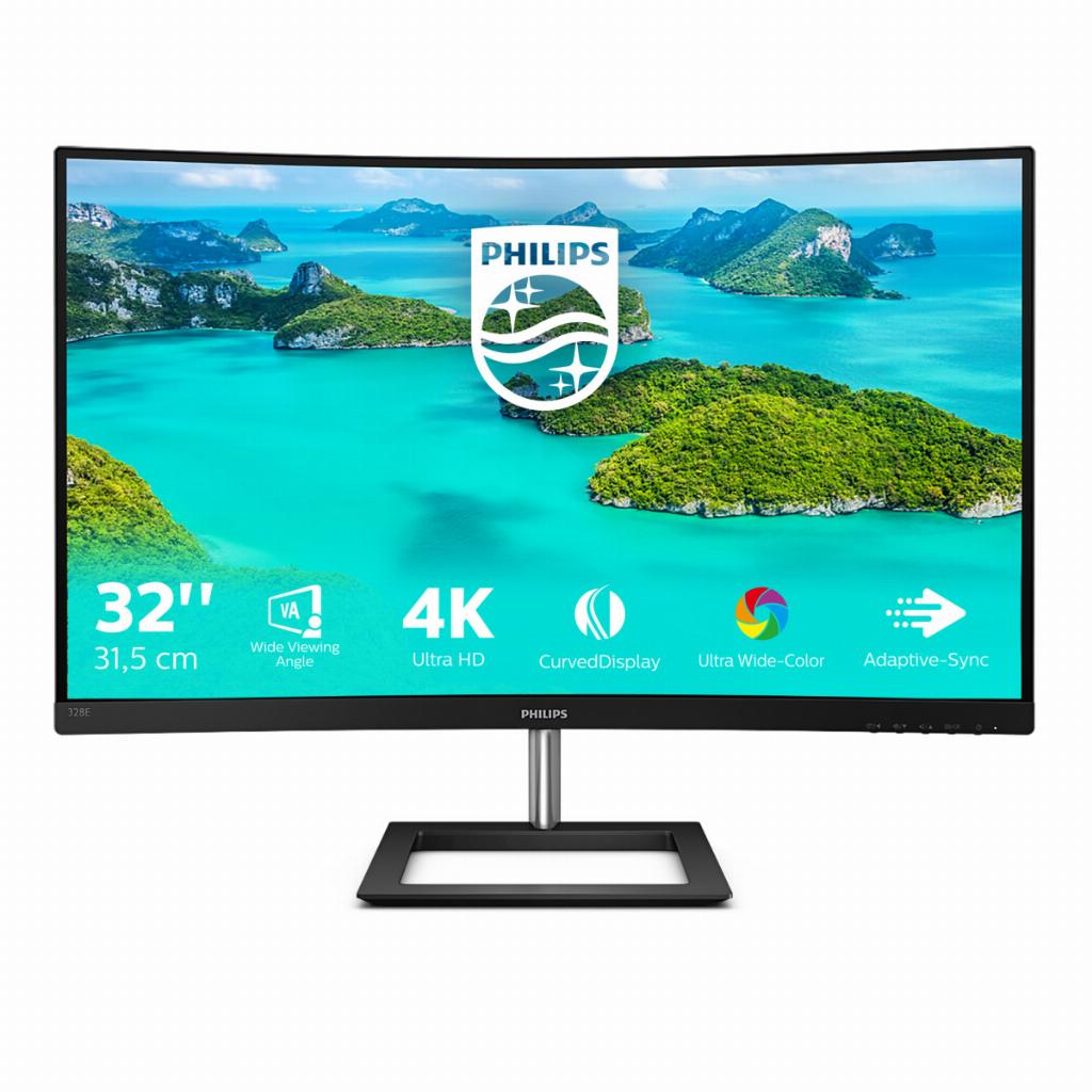Philips E Line 328E1CA/00 LED display 80 cm (31.5'') 3840 x 2160 pixels 4K Ultra HD LCD Noir