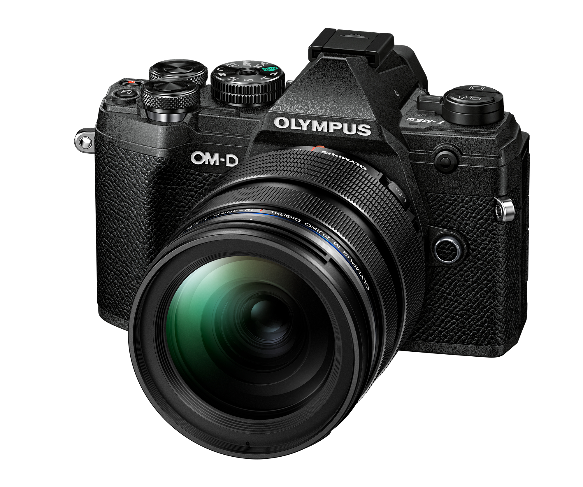 Olympus OM-D E?M5 Mark III + 12-40 mm F2.8 4/3'' MILC 20,4 MP Live MOS 5184 x 3888 pixels Noir