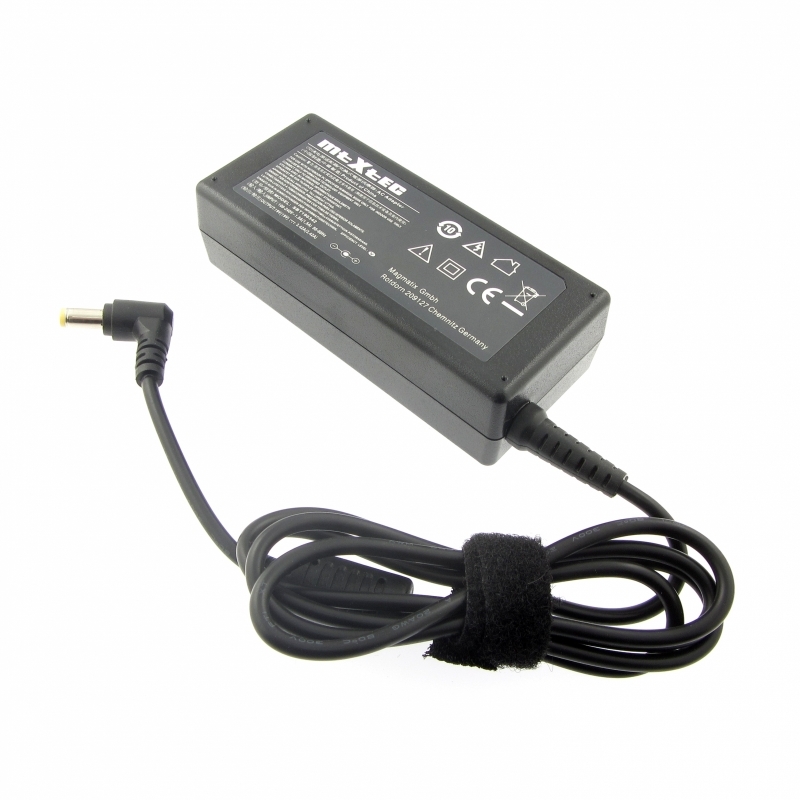 Charger (power supply), 19V, 3.42A for ACER Aspire V3-111P, plug 5.5 x 1.7 mm round