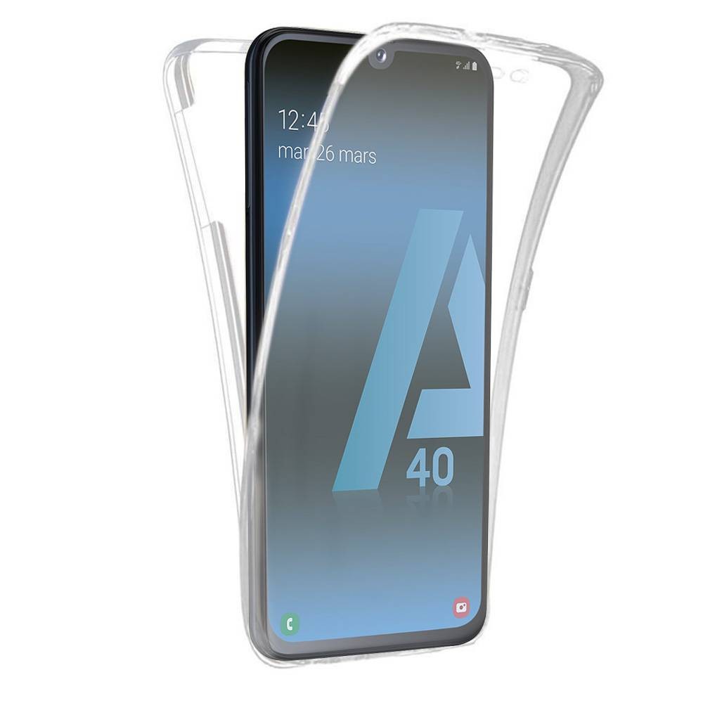 Coque intégrale 360 compatible Samsung Galaxy A40