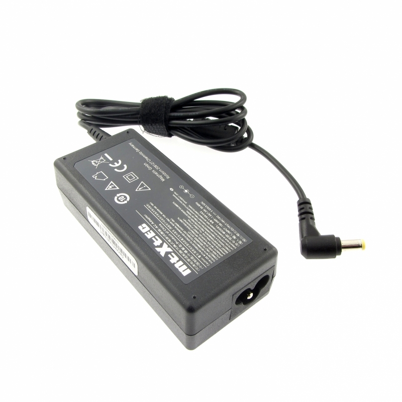 Charger (power supply), 19V, 3.42A for ACER Aspire V3-111P, plug 5.5 x 1.7 mm round