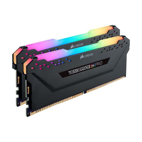 CORSAIR Vengeance RGB PRO - DDR4 - kit - 32 GB: 2 x 16 GB - DIMM 288-pin - unbuffered