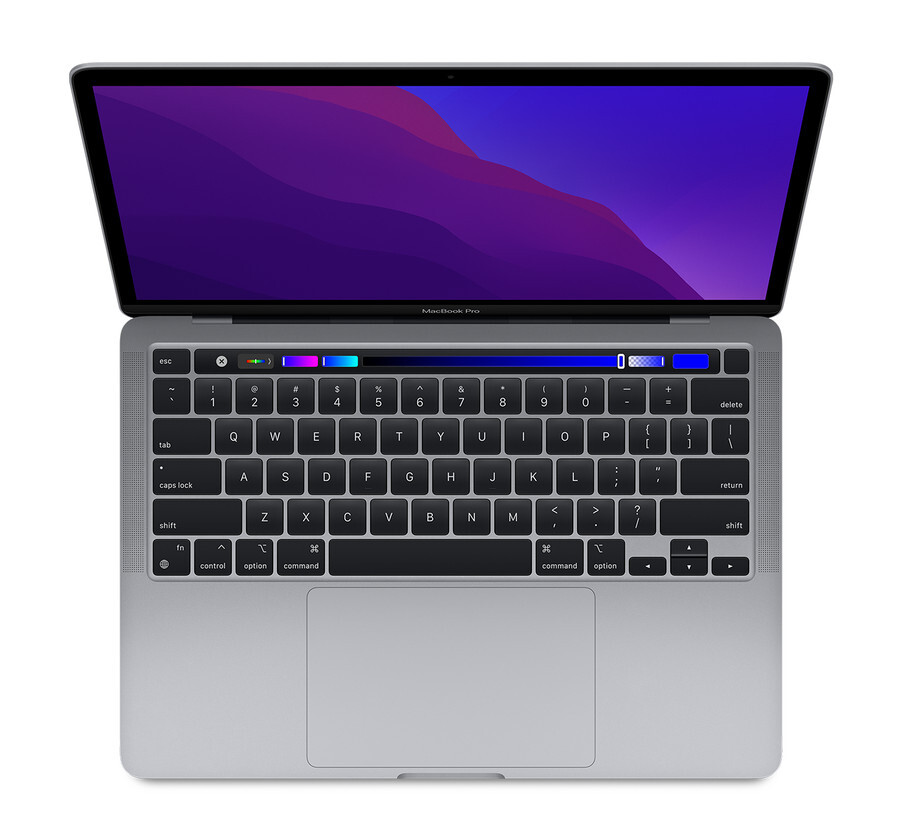 MacBook Pro M1 (2020) 13.3', 3.2 GHz 1 To 16 Go  Apple GPU 8, Gris sidéral - QWERTY - Espagnol