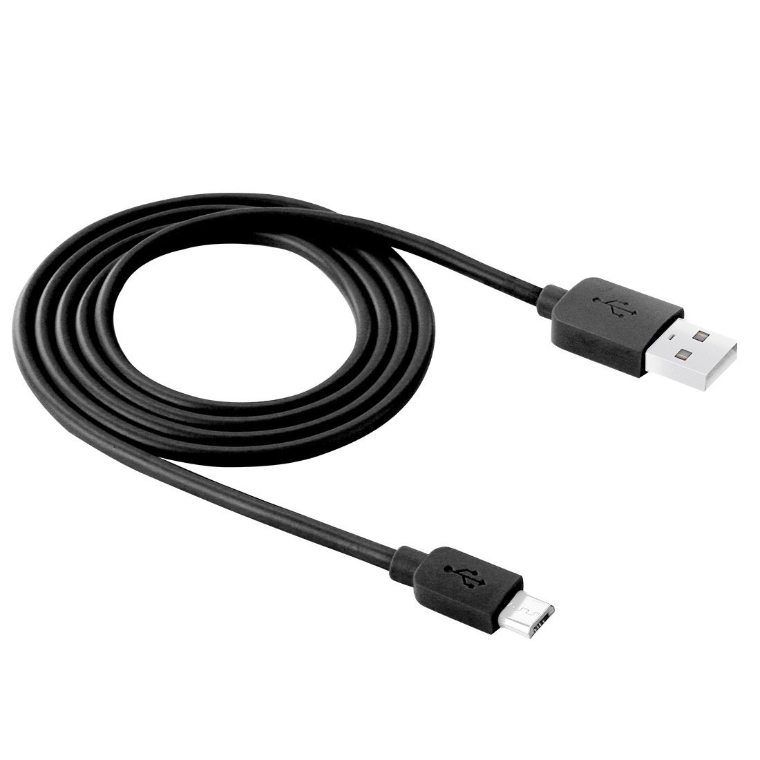 Câble USB Micro USB charge et synchronisation rapide 1 mètre Noir