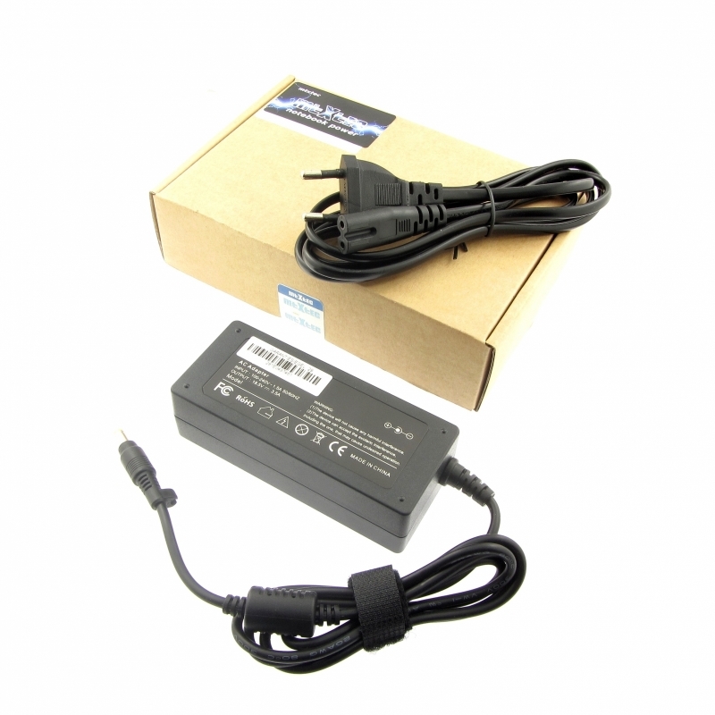 Charger (power supply), 19V, 3.42A for JVC MP-XP7250, plug 4.8 x 1.7 mm round