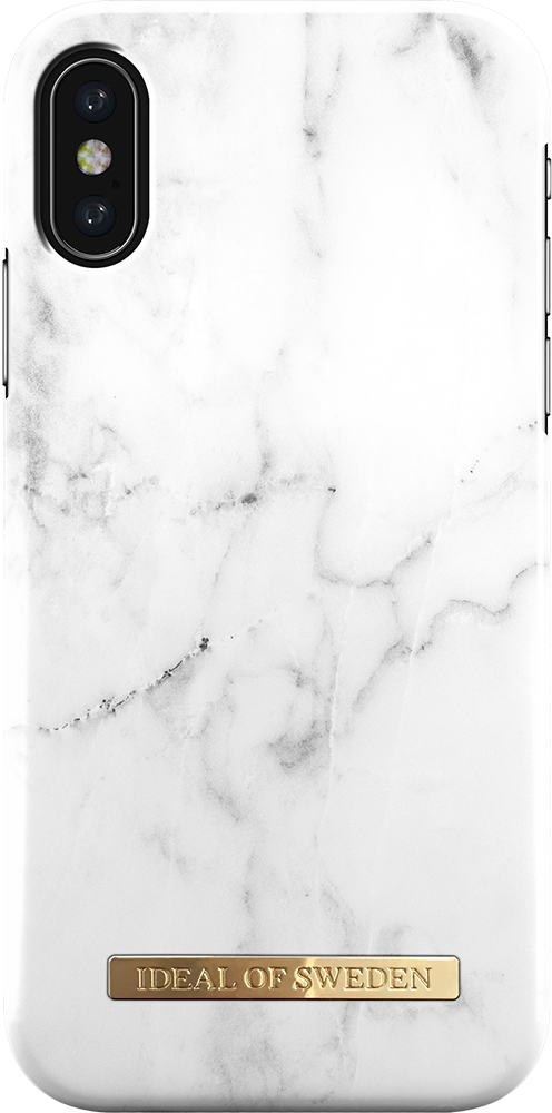 iPhone X/XS Fashion Case White Marble Ideal Of Sweden