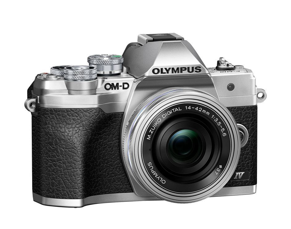 Olympus OM-D E?M10 Mark IV + ED 14-42mm F3.5-5.6 EZ 4/3'' MILC 20,3 MP Live MOS 5184 x 3888 pixels Argent